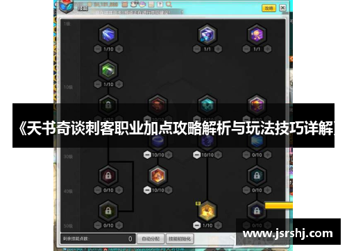 《天书奇谈刺客职业加点攻略解析与玩法技巧详解》